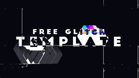 After Effects Glitch Template